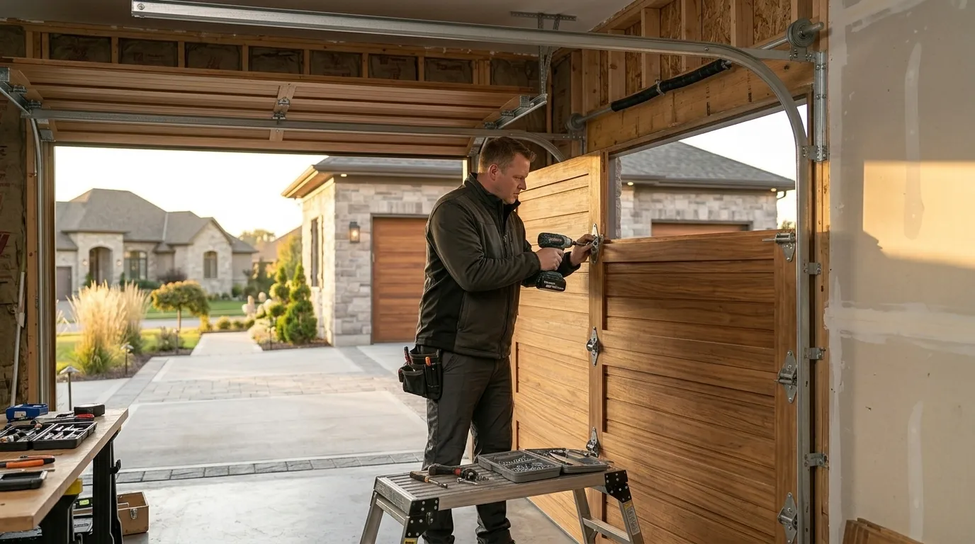 Garage door work by Naples Garage Door Co in Naples, FL
