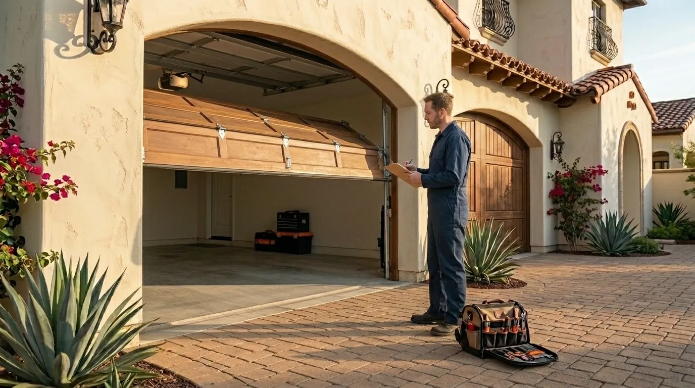 Garage door service in Naples, FL