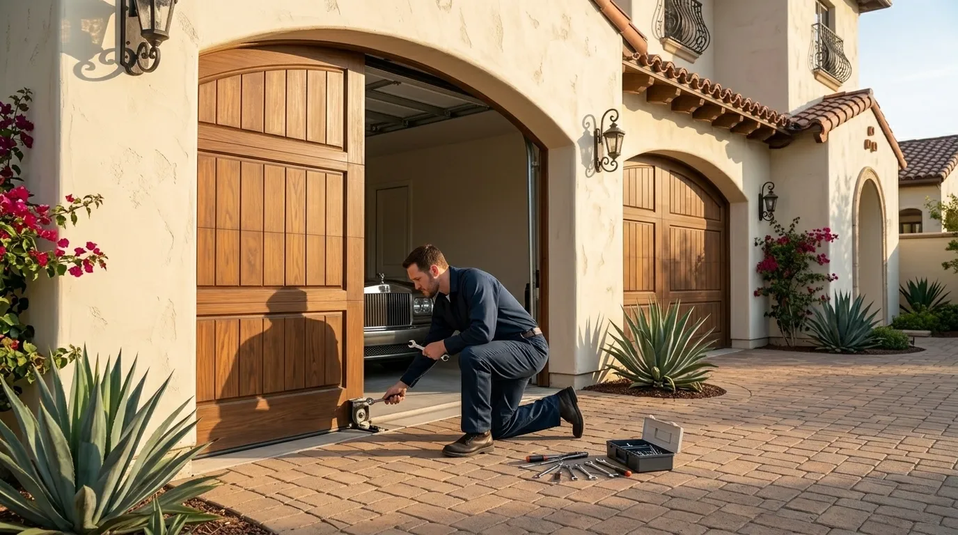 Garage door service in Naples, FL