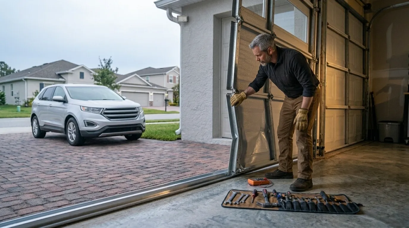 Garage door service in Naples, FL