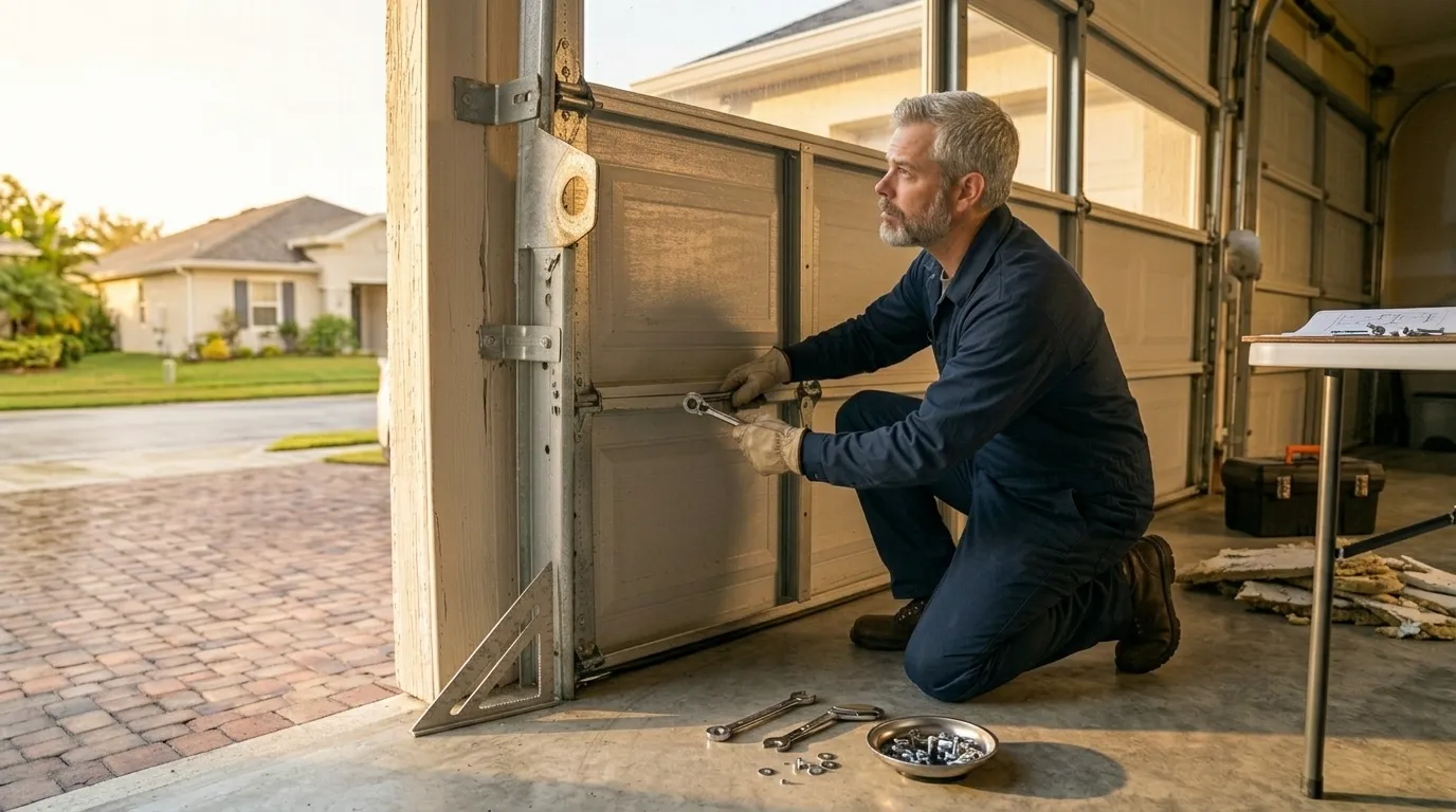 Garage door service in Naples, FL
